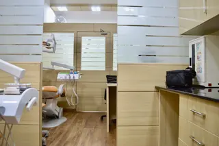 Dental operatory with UV sterilization at Root Care Dental Clinic, Gurugram