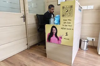 Root Care Dental Clinic reception area, Sector 49 Gurugram
